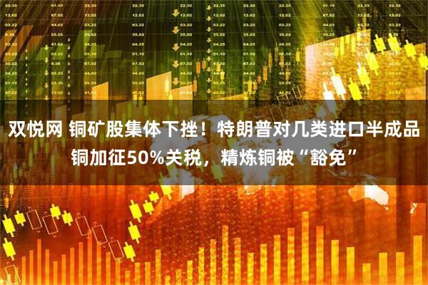 双悦网 铜矿股集体下挫！特朗普对几类进口半成品铜加征50%关税，精炼铜被“豁免”